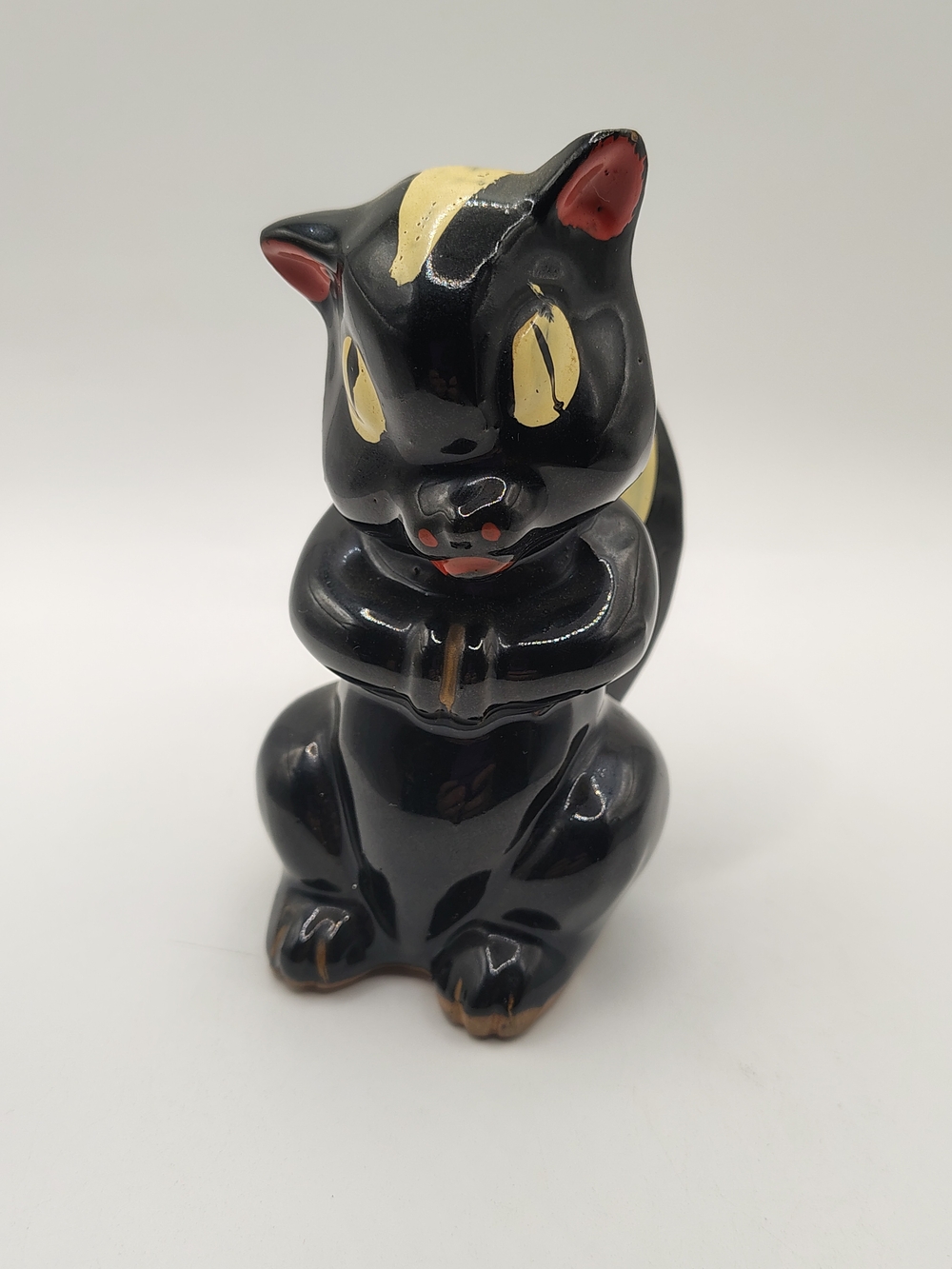 Vintage Ceramic Skunk Figurine